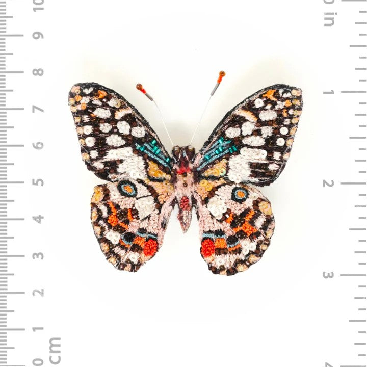 Limetten Schwalbenschwanz Schmetterling Brosche von Trovelore