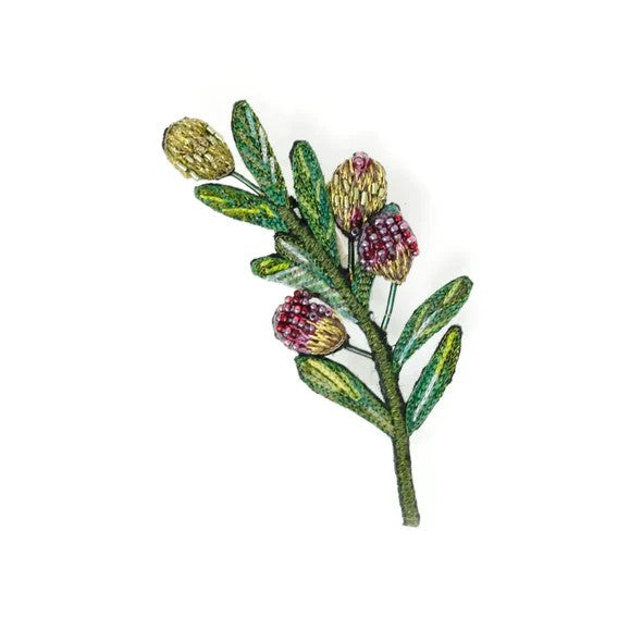 Olivenzweig Brosche von Trovelore
