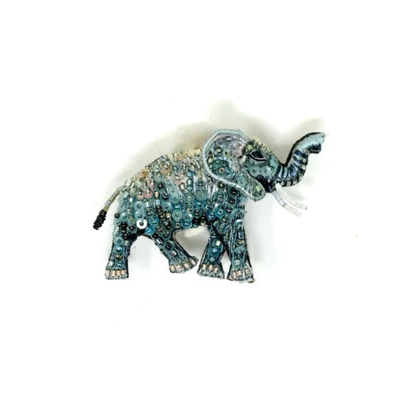 Waldelefant Brosche von Trovelore