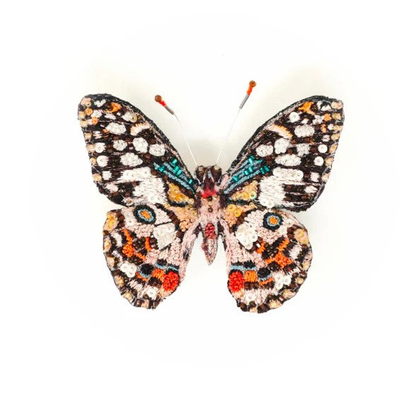 Limetten Schwalbenschwanz Schmetterling Brosche von Trovelore