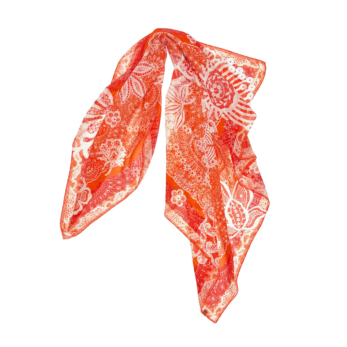 107 - Foulard "Dentelle"