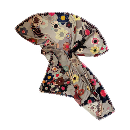 073B - Foulards "Lady Rousse"