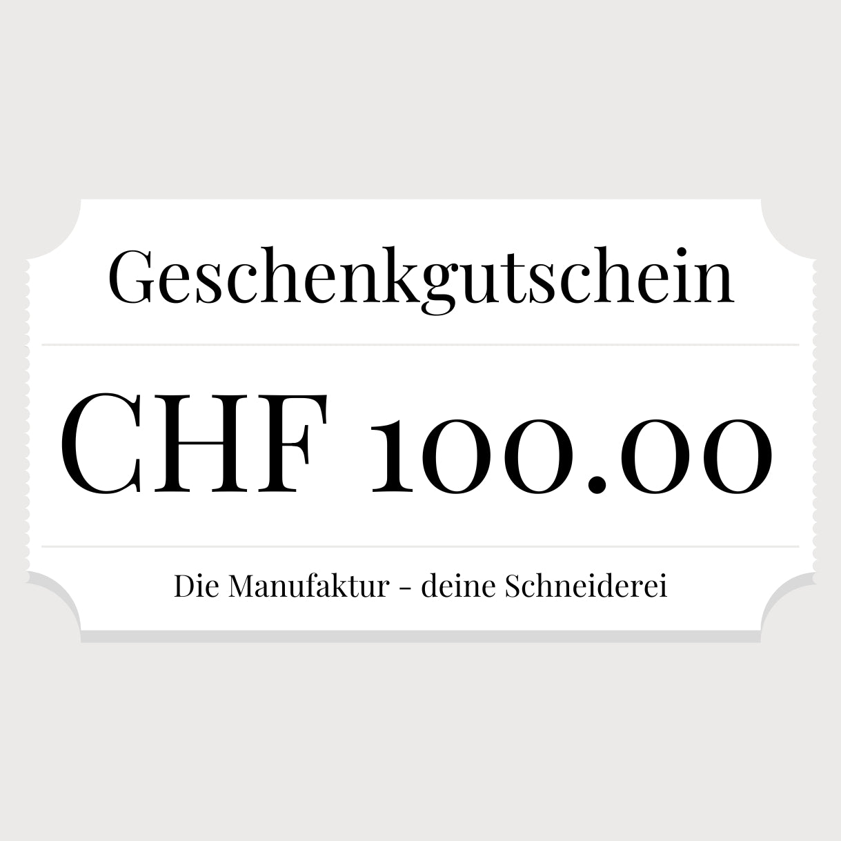 Geschenkgutscheine