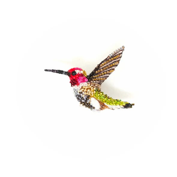 Funkelnde Kolibri Brosche von Trovelore