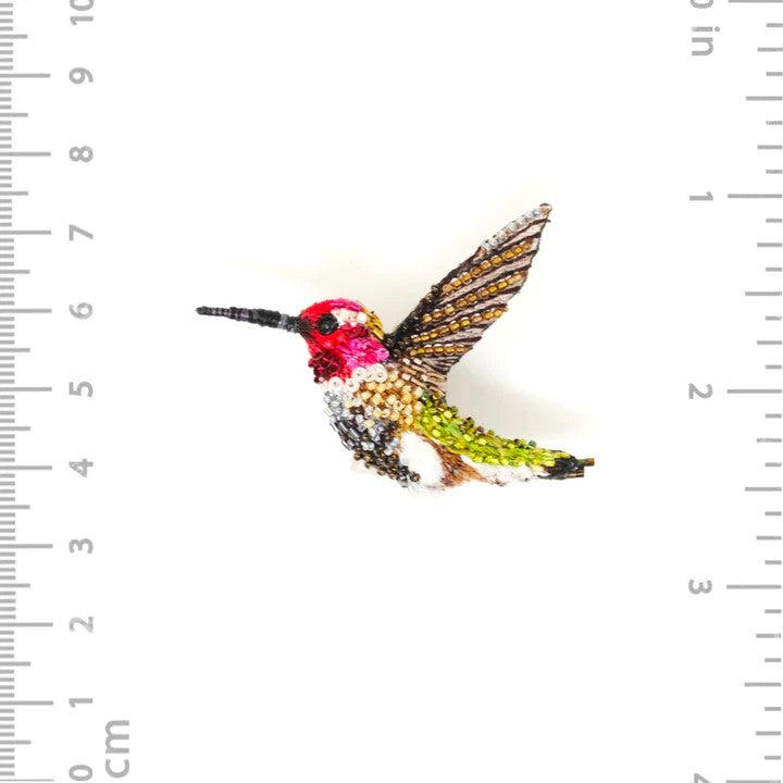 Funkelnde Kolibri Brosche von Trovelore